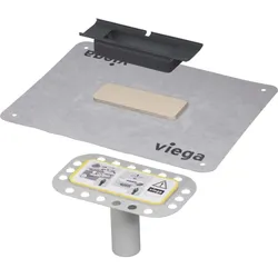 Viega Advantix Cleviva Duschrinnen-Ablauf 797270 DN 50, Ablauf senkrecht