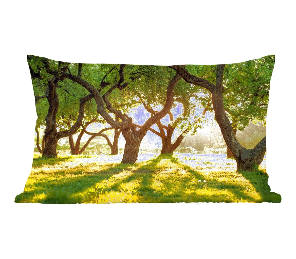 PillowMonkey Sierenkussen Bomen Natuur Zon - 50 x 30 cm