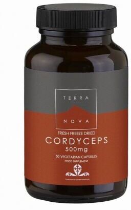 Terranova Cordiceps 500Mg. 50V capsules