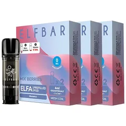 ELFBAR ELFA Prefilled Pod x 2 - Mixed Berries 0.0% , 3er Pack