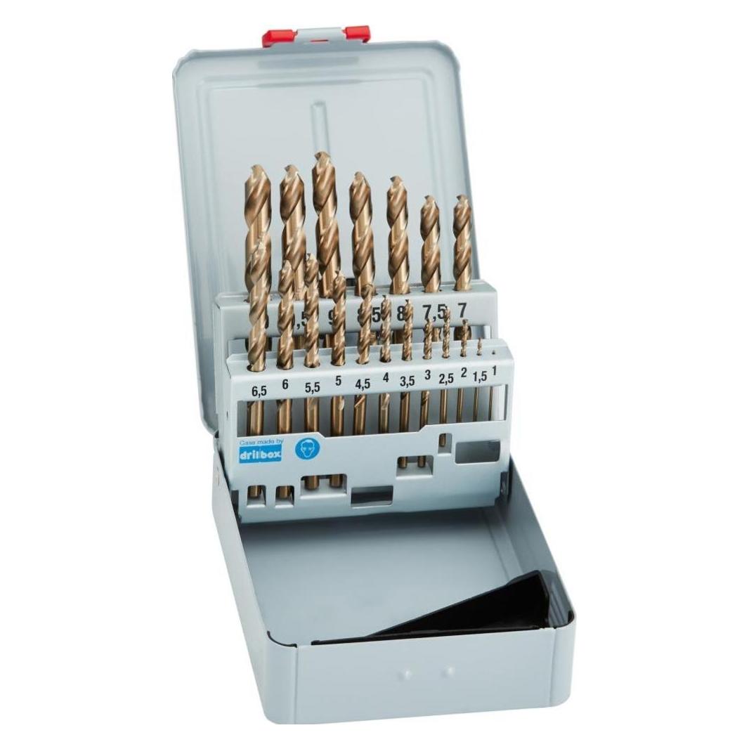 Forum Professional Solutions Spiralbohrer Satz D338VA HSSE 1,0 - 10 mm Blank 19 teilig (1-10) (40745782)