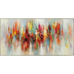 Gemälde IRISIERENDE SPIEGELUNG (BHT 140x70x5 cm) - BHT 140x70x5 cm