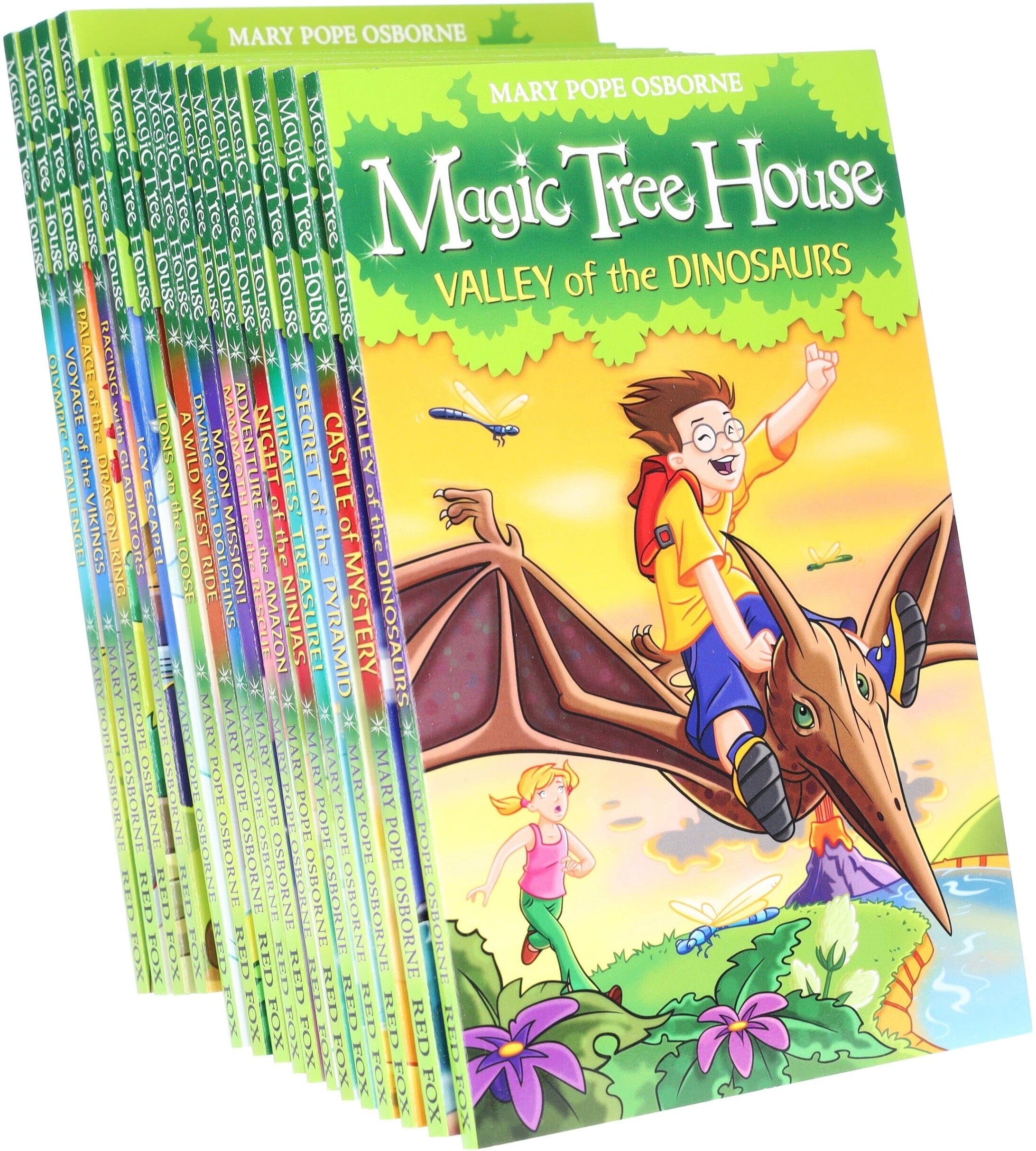 Magic Tree House Collection By Mary Pope Osborne 16 Books Set - Ages 5-7 - Paperback Red Fox