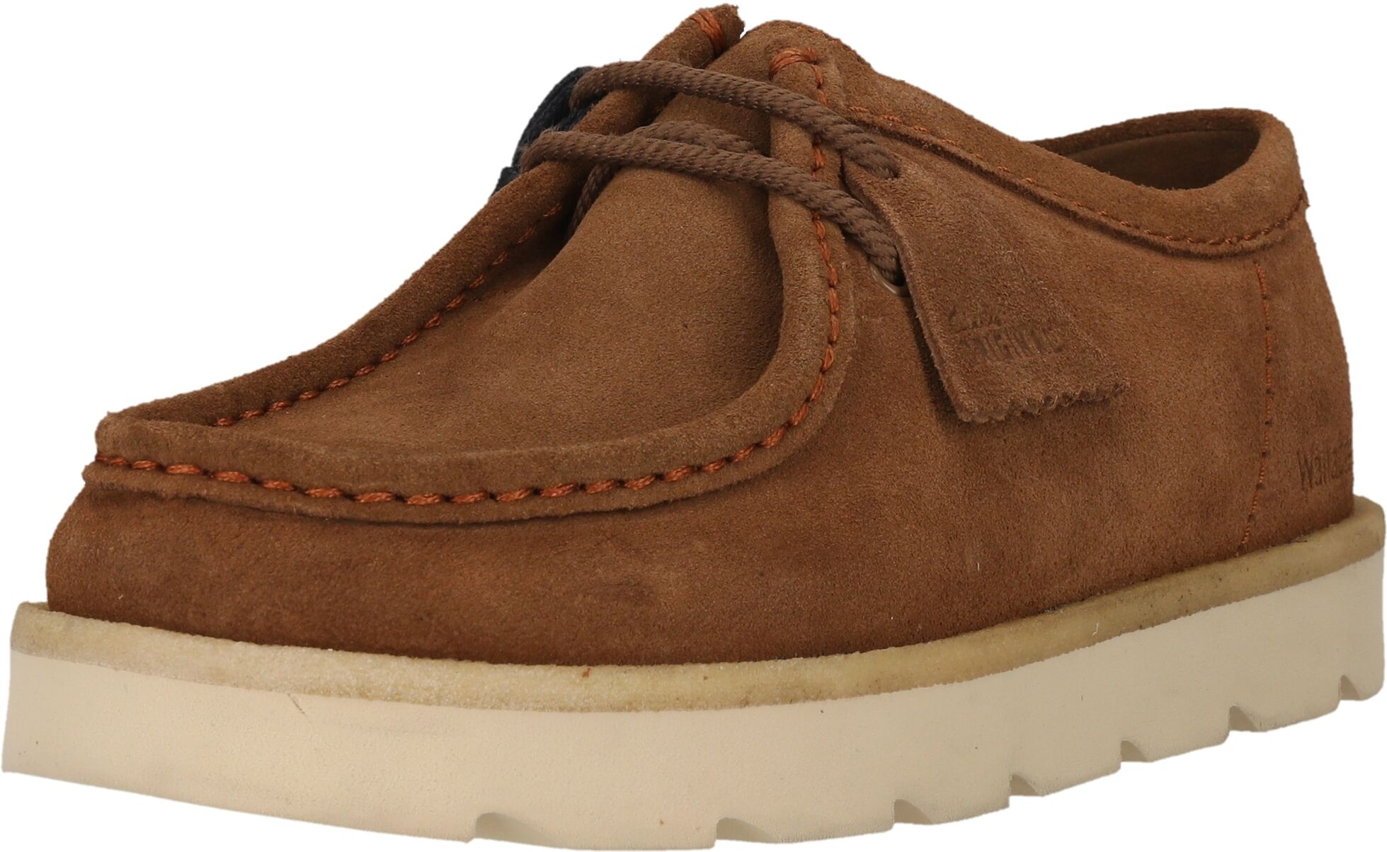 Schnürschuh CLARKS "Meare Walla", Herren, Gr. 44, Kunstfaser, braun, Schuhe Schnürschuh, mit leichter Konstruktion