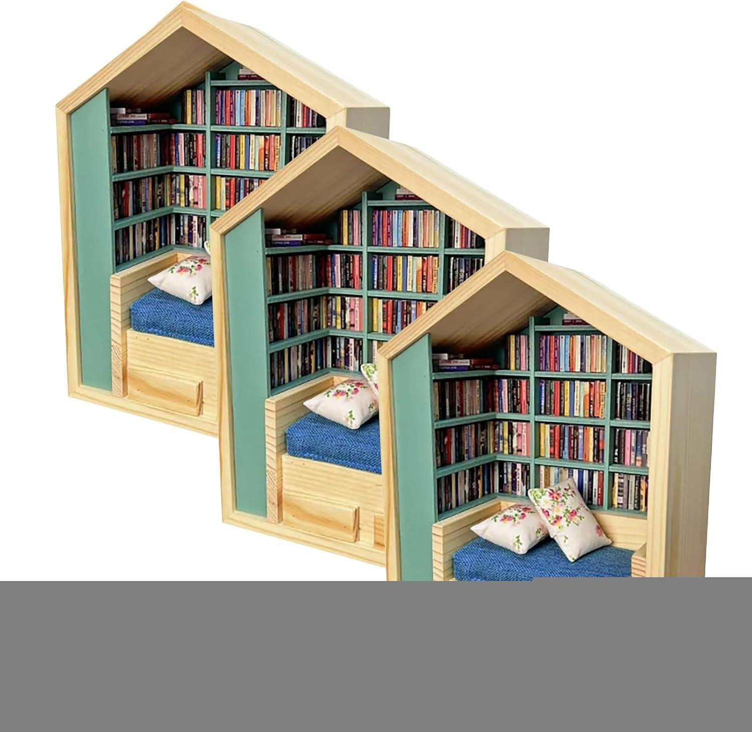 Boekenplank Stressverlichter en Fidget Decoratie voor Opberg Boekenkasten