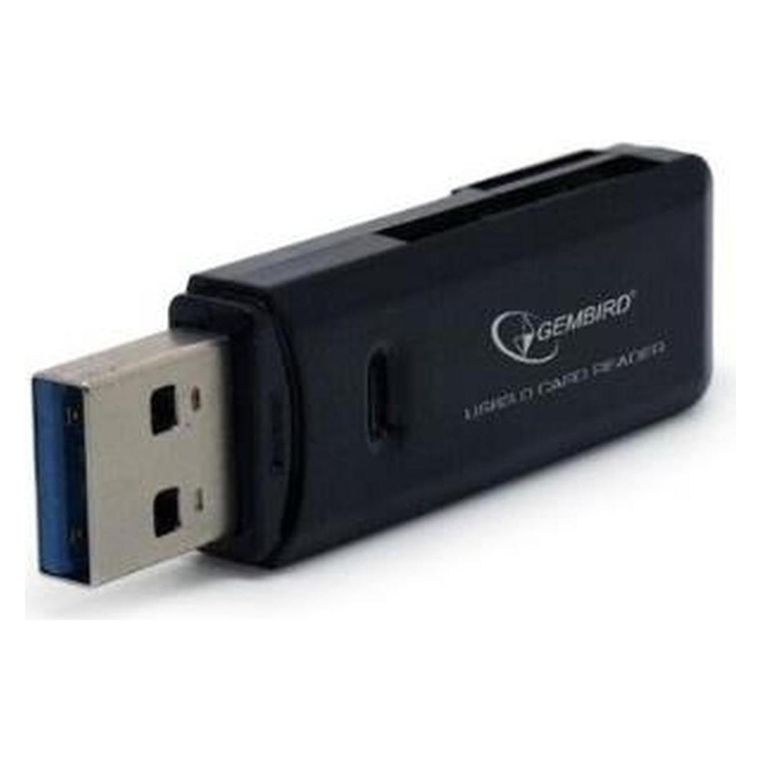 MediaRange Gembird *USB 3.0 Card Reader SD/Micro SD (USB, USB 3.0, USB 3.1 Gen 1, USB-C 3.2 Gen 1) (UHB-CR3-01)