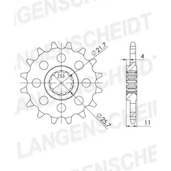 Supersprox Ritzel 532 17Z