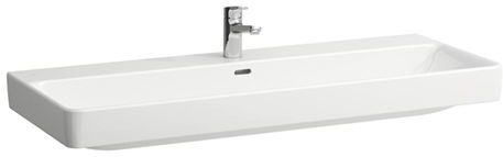 Laufen Waschtisch PRO S 120x46cm, ub.-fähig, LCC, m ÜL, 2 HL