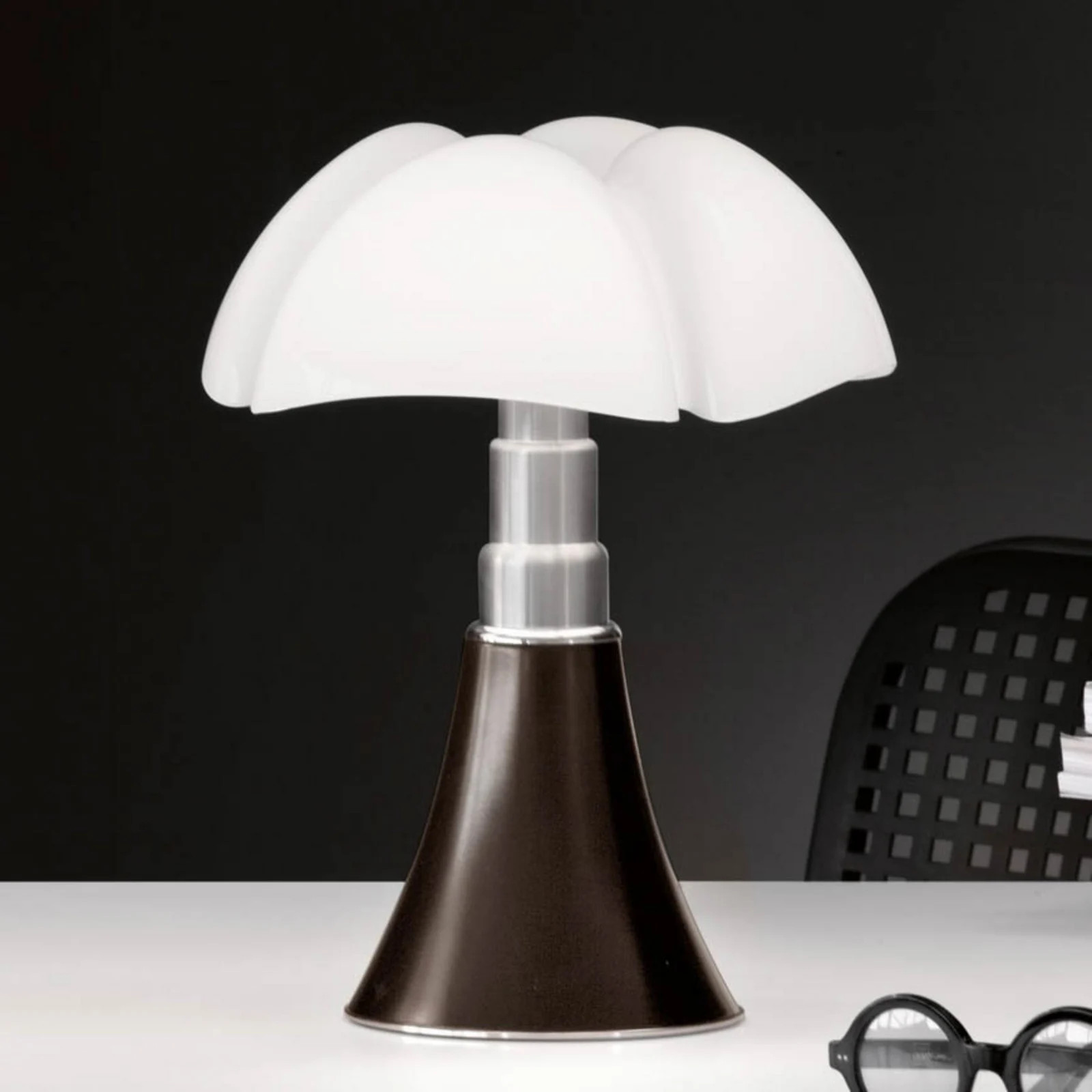 Martinelli Luce Pipistrello LED tafellamp - Bruin - Metaal