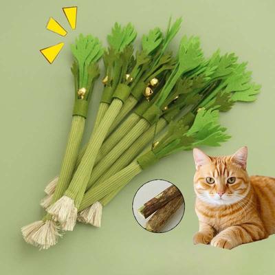 DynamicDeals Premium Catnip Chew Toy For Cats & Kittens Interactive Molar Bite Stick For Teeth Cleaning & Play Premium Catnip Chew Toy For Cats & Kittens Interactive Molar Bite Stick For Teeth Cleaning & Play
