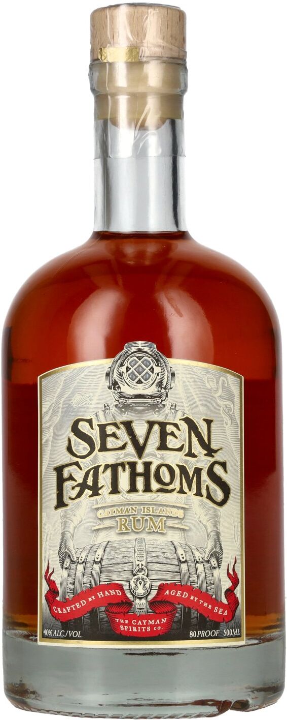 Seven Fathoms Cayman Islands Rum 40% Vol. 0,5l