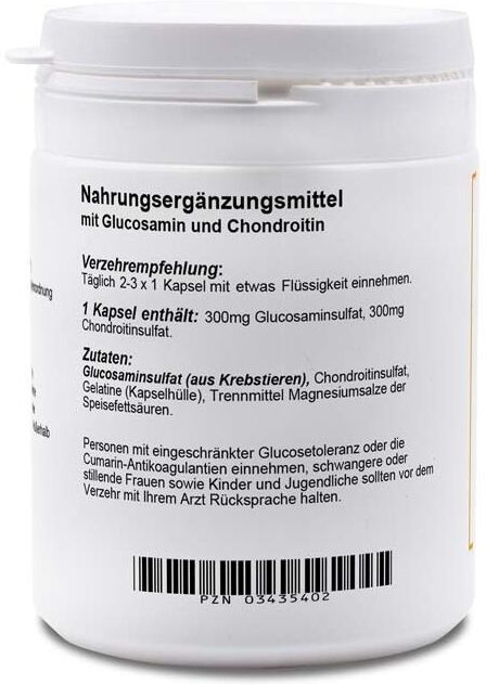 ALLPHARM Glucosamin+Chondroitin Kapseln 120 St