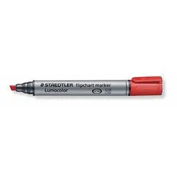Staedtler Flipchartmarker Lumocolor 356 B-2 2-5mm Keilspitze rot