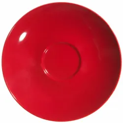 Ritzenhoff & Breker Doppio Untere, Untertasse, Unter Tasse, Geschirr, Porzellan, Rot, Ø 16 cm, 516111