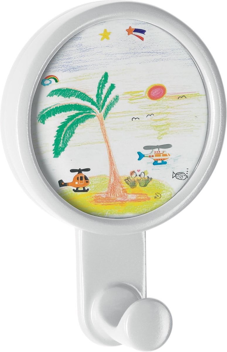 Personaliseerbare Wandhaak voor Kinderen met Fotovak – Handdoekhaak voor Handdoeken en Accessoires