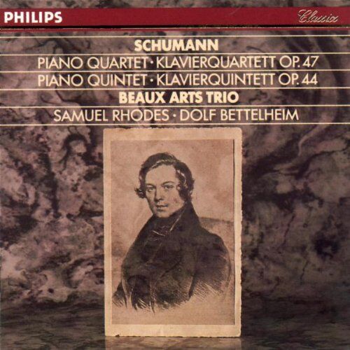 Beaux Arts Trio - Klavierquartett Op. 47, Klavierquintett Op. 44 - Preis vom 12.10.2026 11:37:12 h