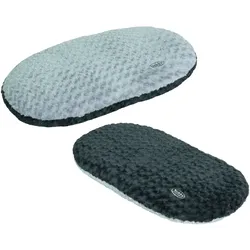 NOBBY Kissen oval SEOLI Kissen oval SEOLI dunkelgrau / hellgrau 47 x 31 cm