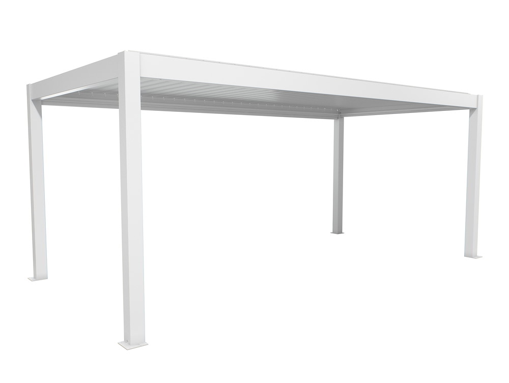BIOHORTGARTE Pergola Gr. 6 x 3 weiss 16983487