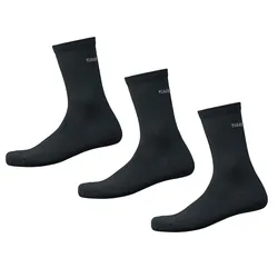 SHIMANO Socken Performance | schwarz | 3 Paar S-M (36-40)
