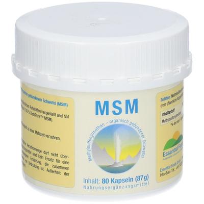 MSM 1000 mg Kapseln 80 St