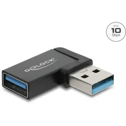 DELOCK Adapter 10Gbps USB-A St > Bu links gewinkelt