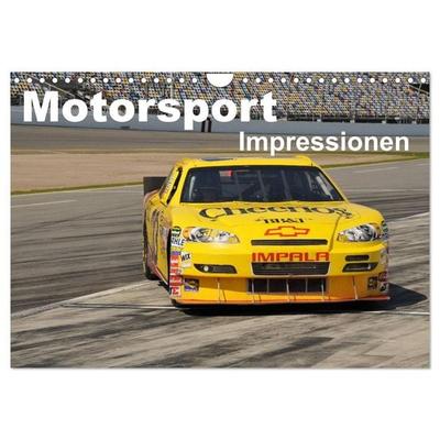 Motorsport - Impressionen (Wandkalender 2027 DIN A4 quer), CALVENDO Monatskalender