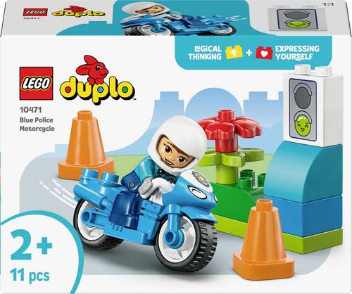 10471 LEGO DUPLO Blaues Polizeimotorrad (10471) Spielset