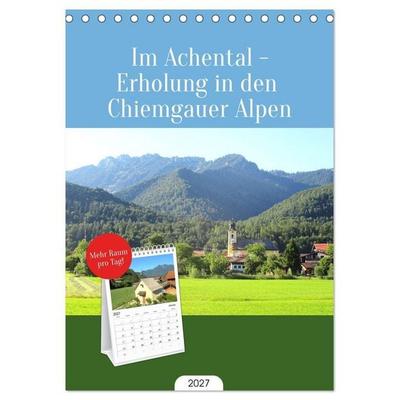 M. Gillner: Tischplaner 2027 - Im Achental - Erholung in den