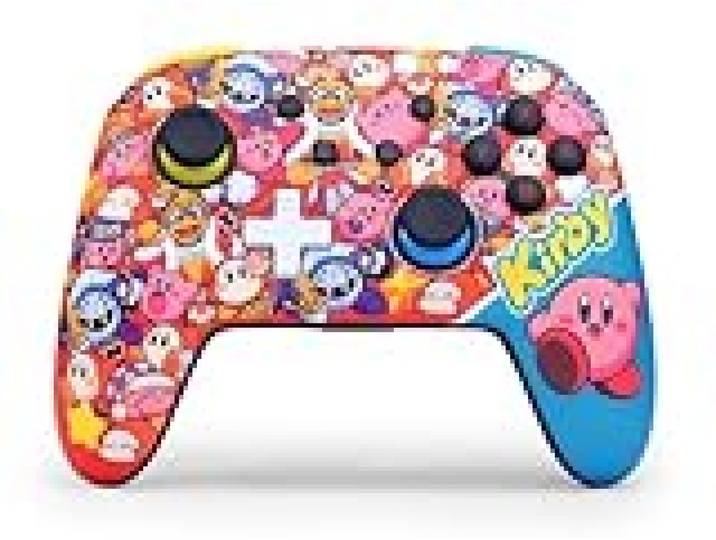Manette sans fil améliorée PowerA pour Nintendo Switch - Monde de Kirby
