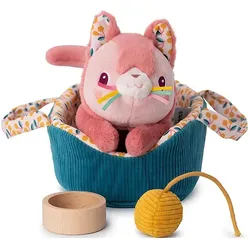 Lilliputiens Jeanne Katze mit Korb