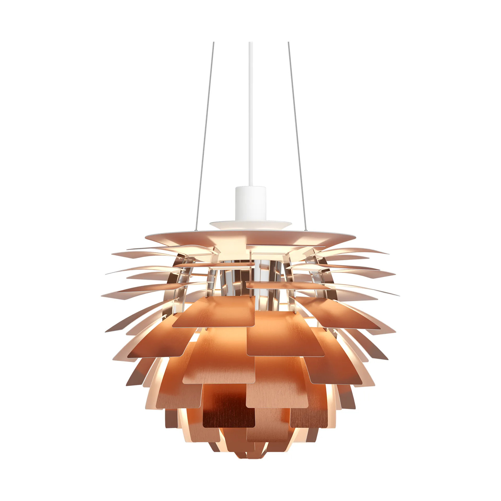 Louis Poulsen PH Artichoke hanglamp Koper Ø48 cm