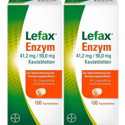Lefax Enzym Kautabletten 2x 2x100 St