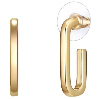 Paar Ohrstecker LULU & JANE "Set: LJ256", gelbgold, Ohrringe, Damen, 24,2mm, Metall-Legierung