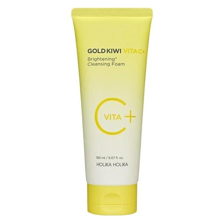 Holika Holika Gold Kiwi Vita C Plus Aufhellender Reinigungsschaum Gesichtsreinigungsschaum 150 ml (Reinigungsschaum, 150 ml) (OTHER)