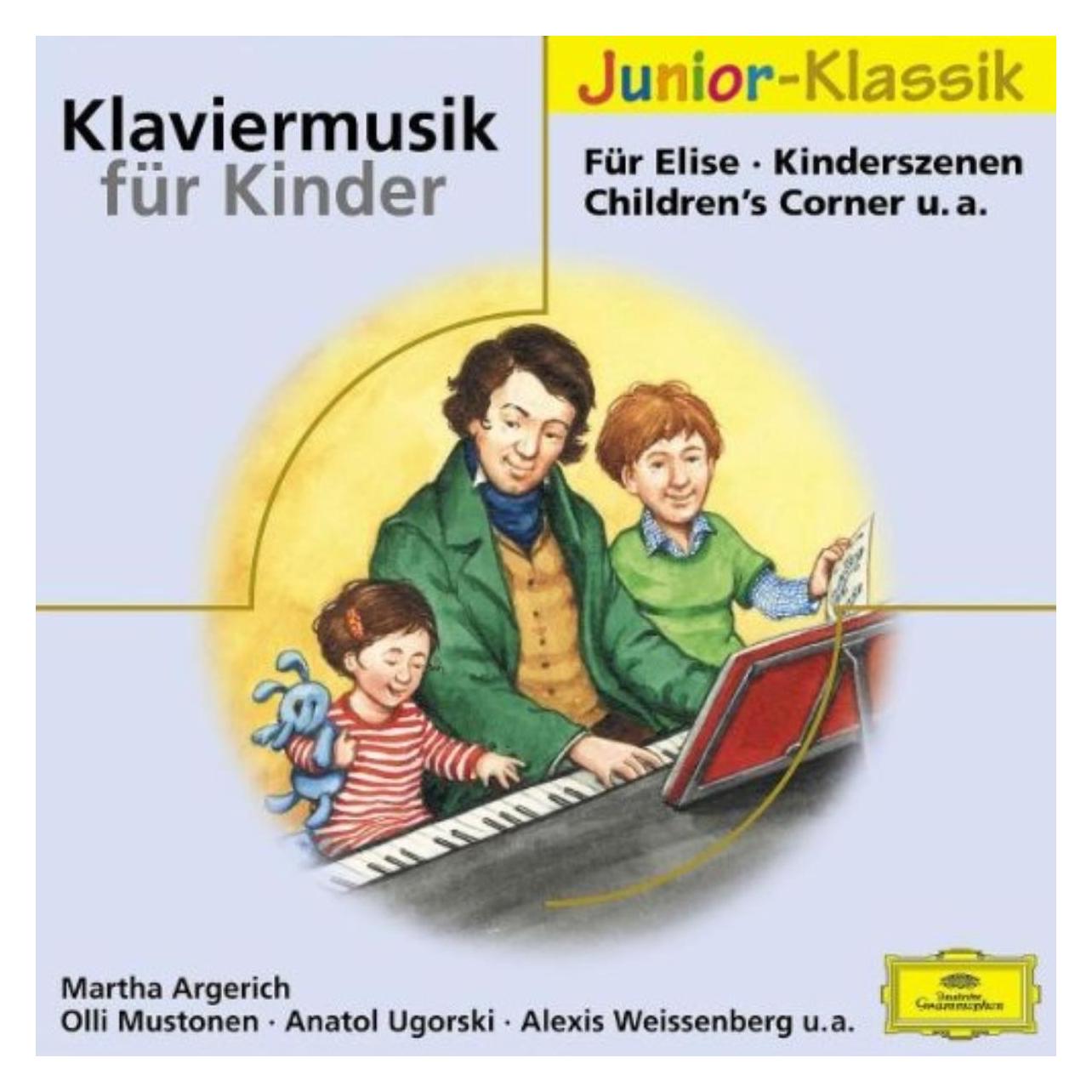 DGG Klaviermusik Für Kinder (Claude Debussy, Ludwig van Beethoven, Pjotr Iljitscj Tschaikowski, Robert Schumann, Deutsch) (476906-7)