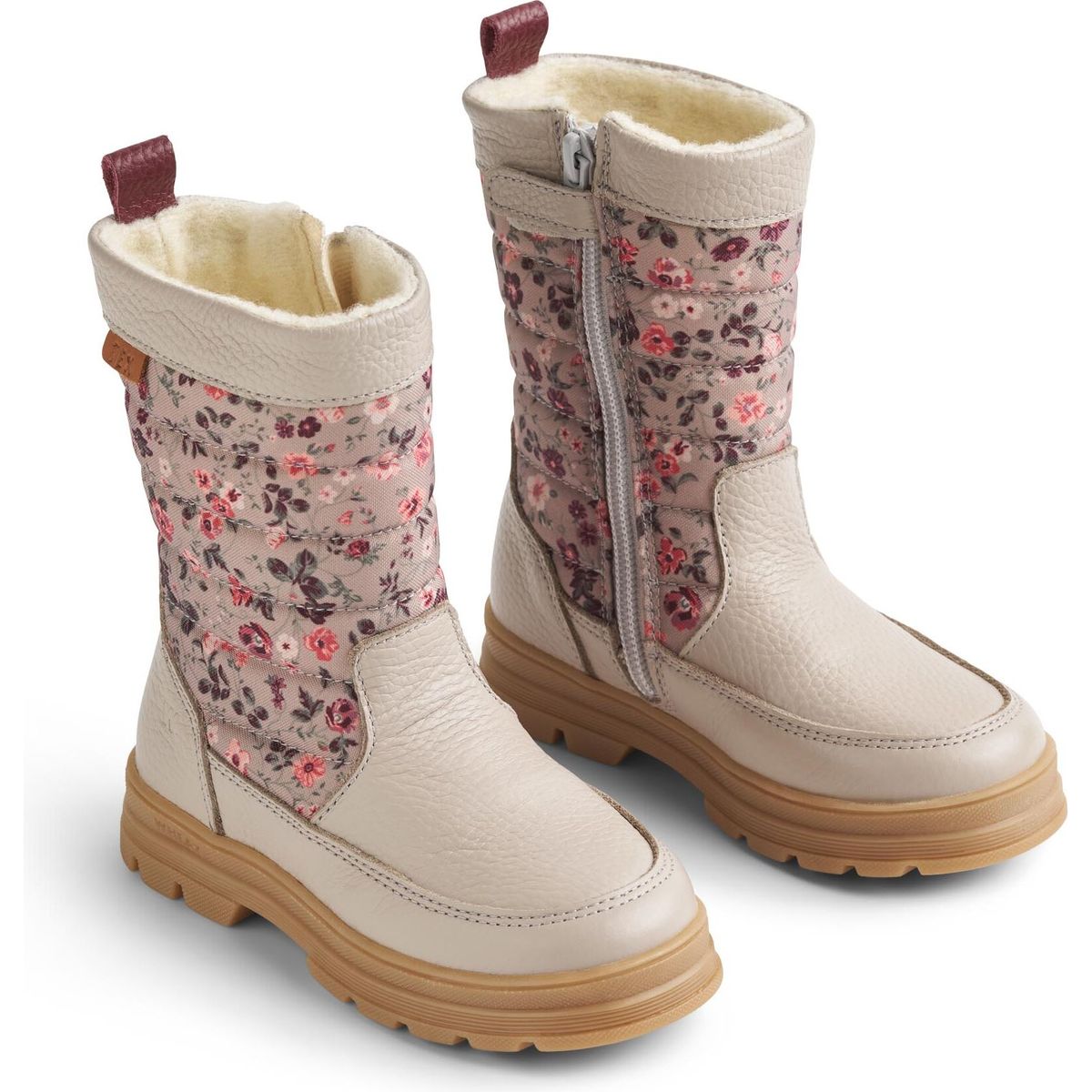 Wheat Winterboot Koa Tex grey moon flowers (9680) 29 WF691-02-9680-29