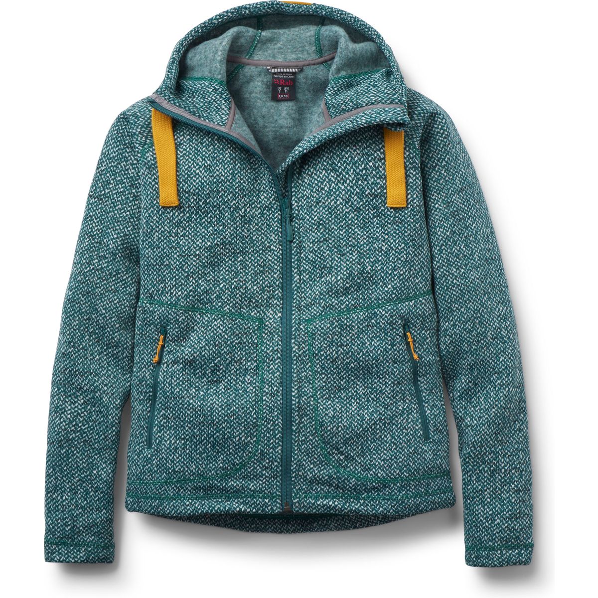 Rab Amy Hoody Wmns green slate (GNS) 08 QFF-31-GNS-08
