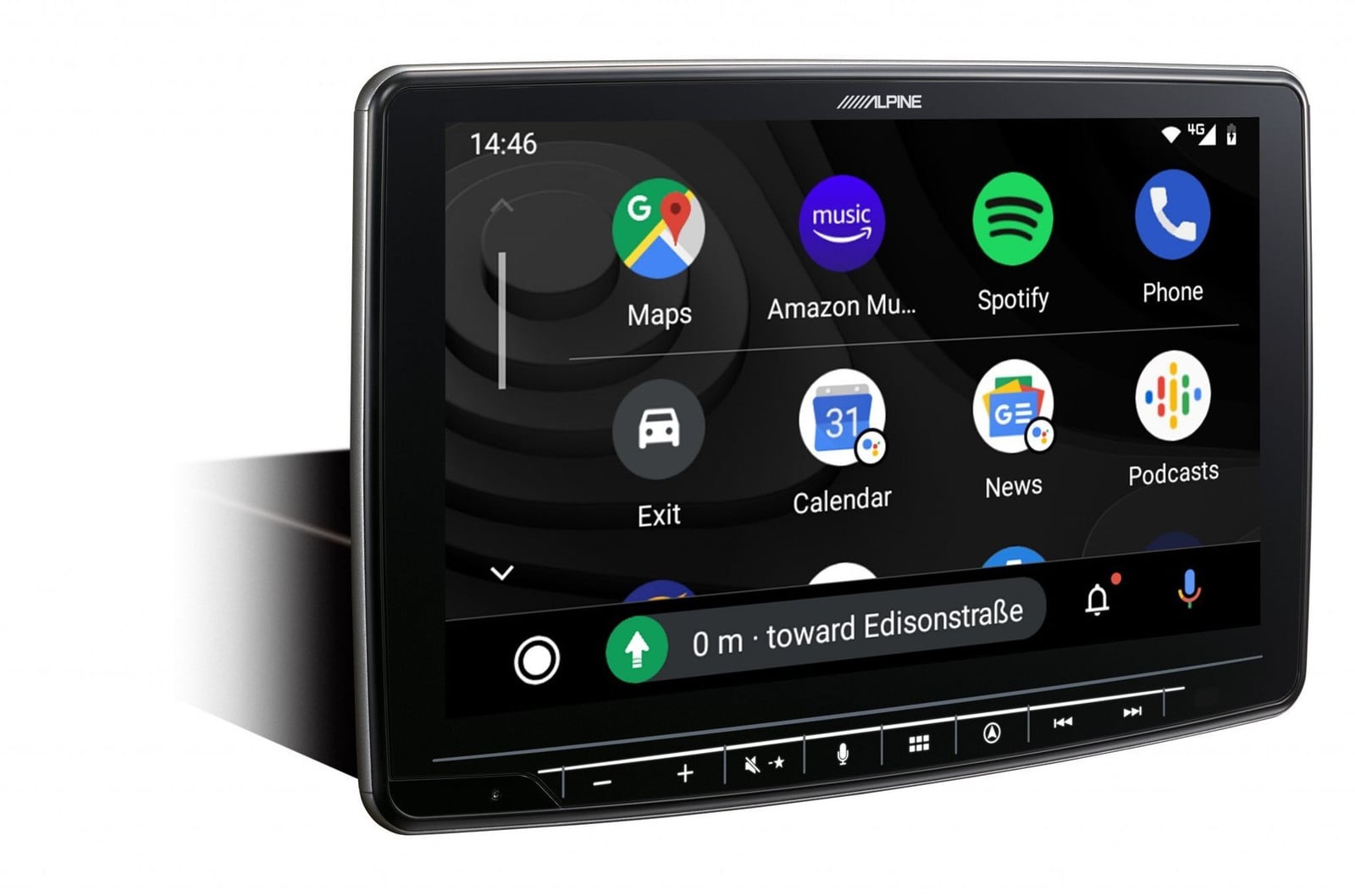Alpine INE-F904D Geavanceerd navigatiesysteem