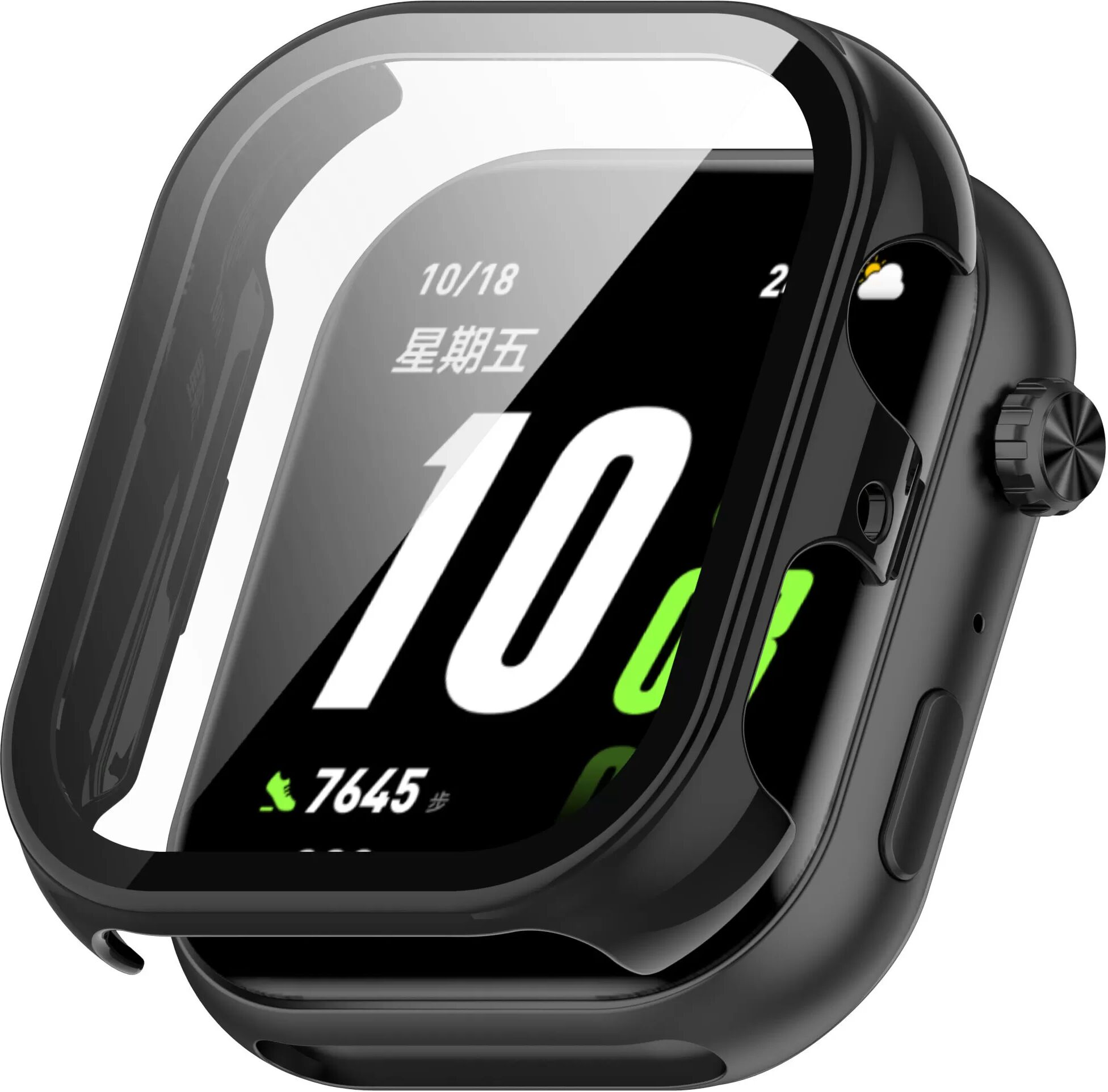 INF Schutzhülle für Honor Choice Rossini 2i Smartwatch Schwarz