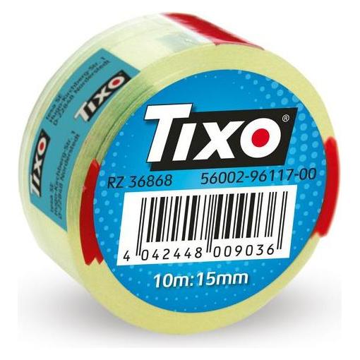 TIXO Klebefilm transparent 15,0 mm x 10,0 m 1 Rolle (15 mm) (56002-00001-02)