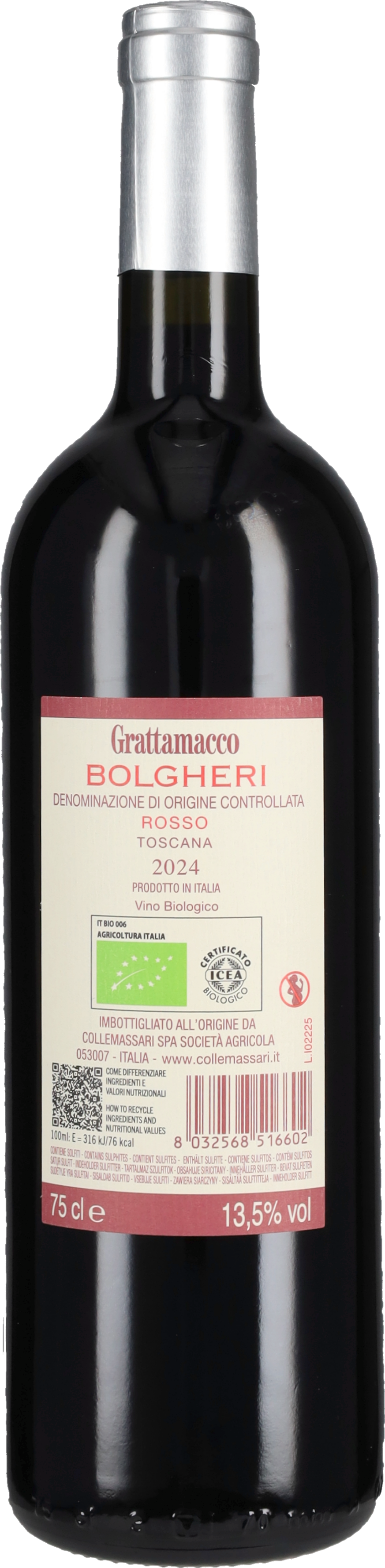 Bolgheri Rosso Grattamacco 2024