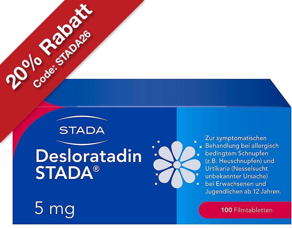 Desloratadin STADA 5mg gegen Allergiebeschwerden