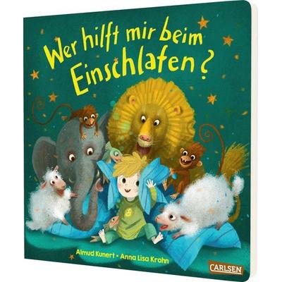 Wer hilft mir beim Einschlafen?, Gebundene Ausgabe von Anna Lisa Krohn, Carlsen, 978-3-551-17294-5