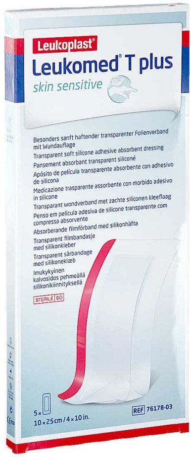 Leukomed T plus skin sensitive steril 10x25 cm