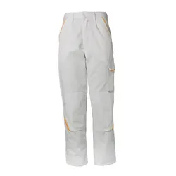 Bundhose "HIGHLINE" - 25 - weiß/weiß/gelb