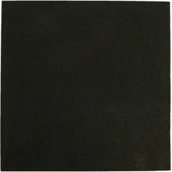 ErgoFloor - ErgoTile Quad Gummifliesen 1000x1000x15 mm Schwarz (C1)
