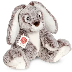 Teddy-Hermann - Schlenkerhase, 21 cm - grau|weiß