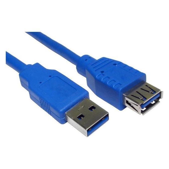 RS PRO USB Verlängerungskabel, USBA / USBA, 1m USB (1 m, USB 3.2 Gen 1) (2513293)