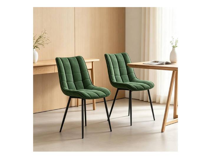 MC Star Stuhl Komfortable Esszimmerstühle,Stilvolle Polsterstühle (Elegante Stühle,Design-Stühle,Hochwertige Polsterstühle(nur mit 2pcs Esszimmerstühle)