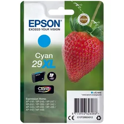 Epson Original 29XL Erdbeere Druckerpatrone - cyan (C13T29924012)